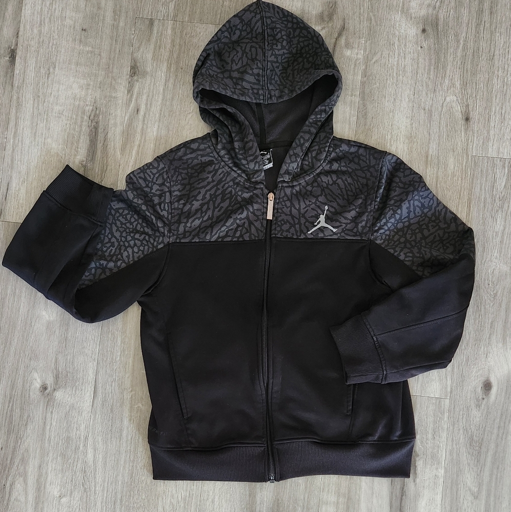 Air Jordan -YouthTherma-fit Full Zip Hoodie